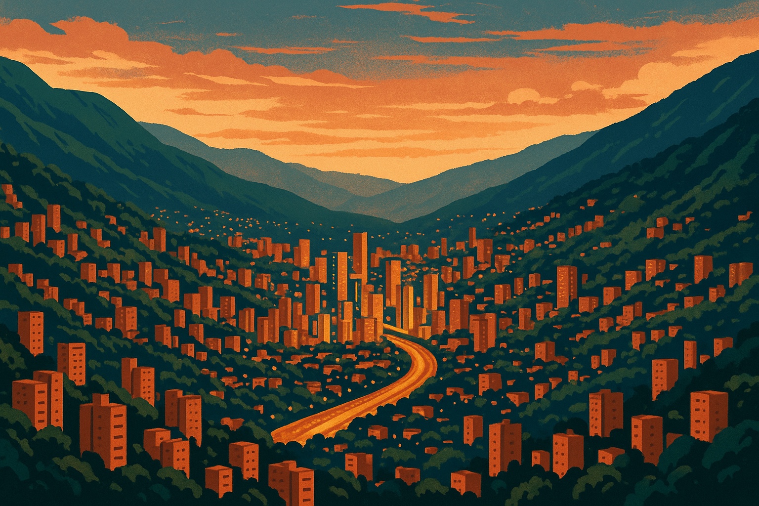 Medellín skyline - City of Eternal Spring